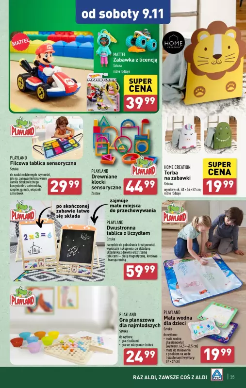 Aldi - gazetka promocyjna Pełny katalog! od poniedziałku 04.11 do soboty 09.11 - strona 35