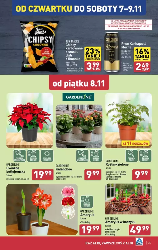 Aldi - gazetka promocyjna Pełny katalog! od poniedziałku 04.11 do soboty 09.11 - strona 25