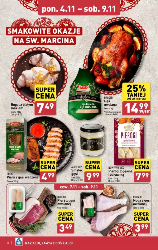 Aldi - gazetka promocyjna Pełny katalog! od poniedziałku 04.11 do soboty 09.11 - strona 8