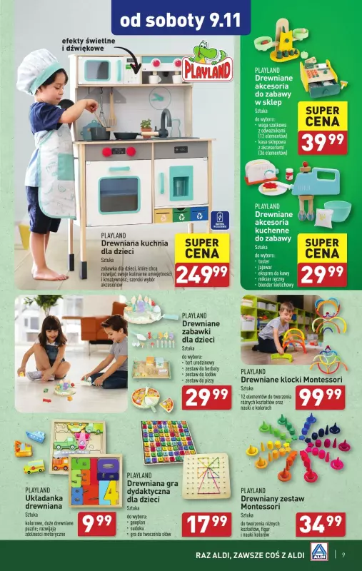 Aldi - gazetka promocyjna Aldi ma to coś! od środy 06.11 do soboty 09.11 - strona 9