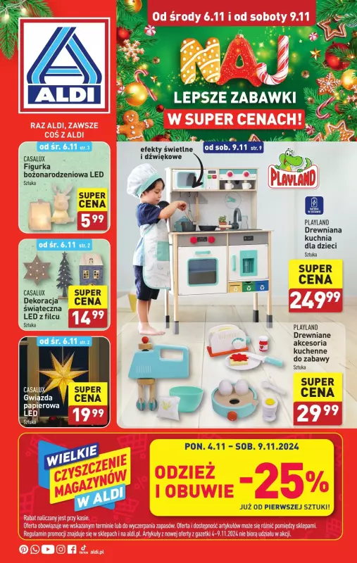 Aldi - gazetka promocyjna Aldi ma to coś! od środy 06.11 do soboty 09.11