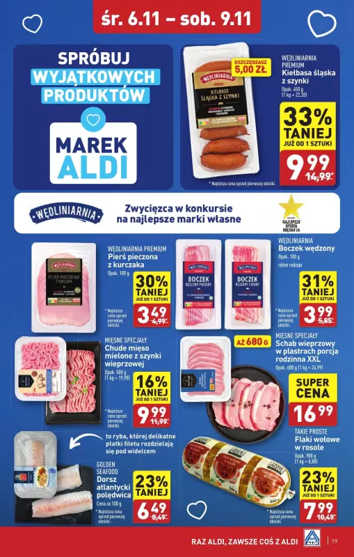 Aldi - gazetka promocyjna Chełm : WIELKIE OTWARCIE już w środę : 06.11! od środy 06.11 do soboty 09.11 - strona 19