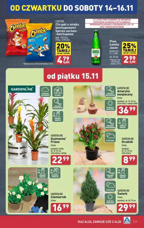 Aldi - gazetka promocyjna Pełny katalog! od wtorku 12.11 do soboty 16.11 - strona 29