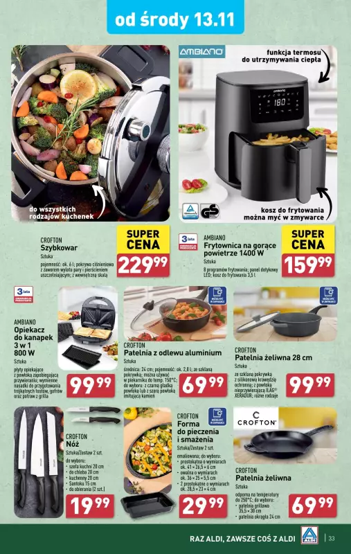 Aldi - gazetka promocyjna Pełny katalog! od wtorku 12.11 do soboty 16.11 - strona 33