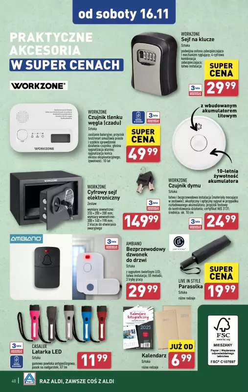 Aldi - gazetka promocyjna Pełny katalog! od wtorku 12.11 do soboty 16.11 - strona 40