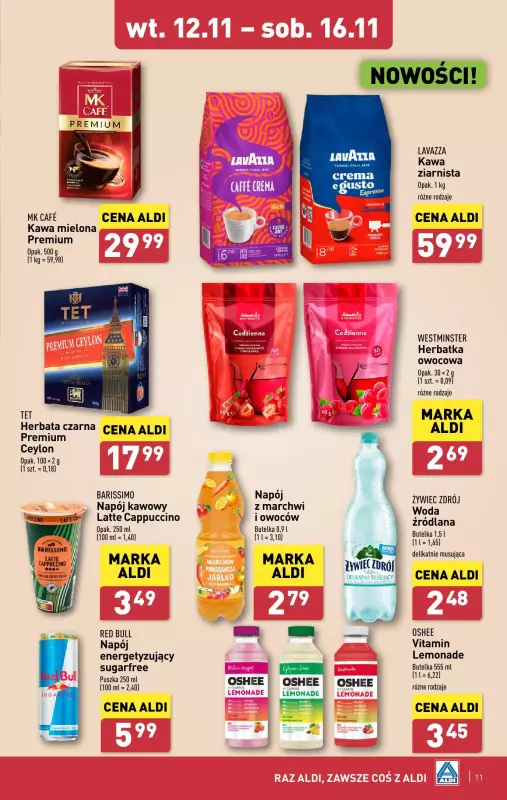 Aldi - gazetka promocyjna Pełny katalog! od wtorku 12.11 do soboty 16.11 - strona 11