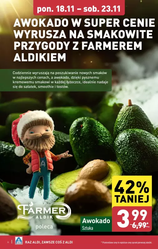 Aldi - gazetka promocyjna Pełny katalog! od poniedziałku 18.11 do soboty 23.11 - strona 6