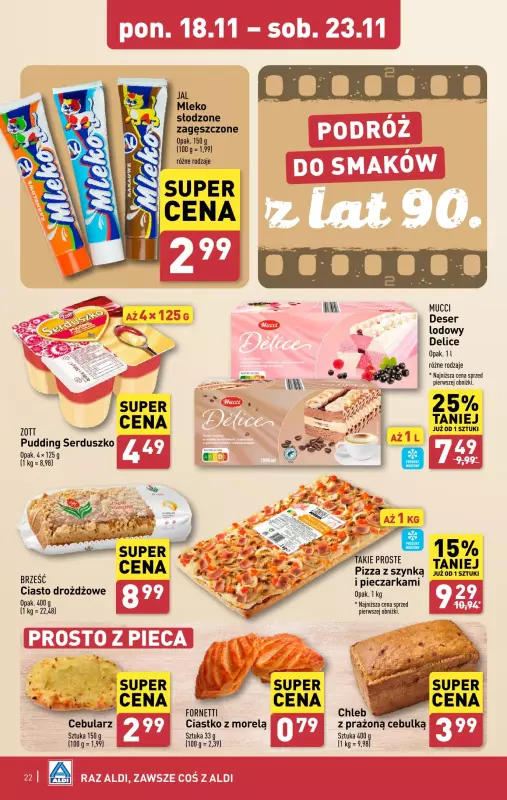 Aldi - gazetka promocyjna Pełny katalog! od poniedziałku 18.11 do soboty 23.11 - strona 22