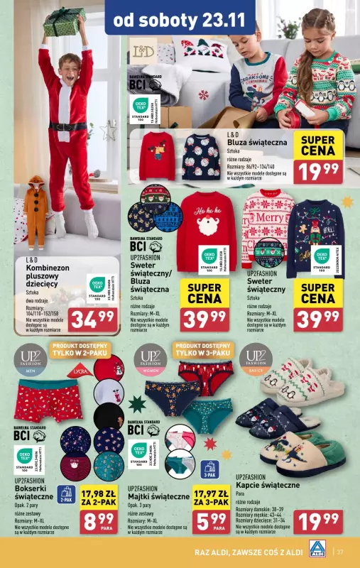 Aldi - gazetka promocyjna Pełny katalog! od poniedziałku 18.11 do soboty 23.11 - strona 37