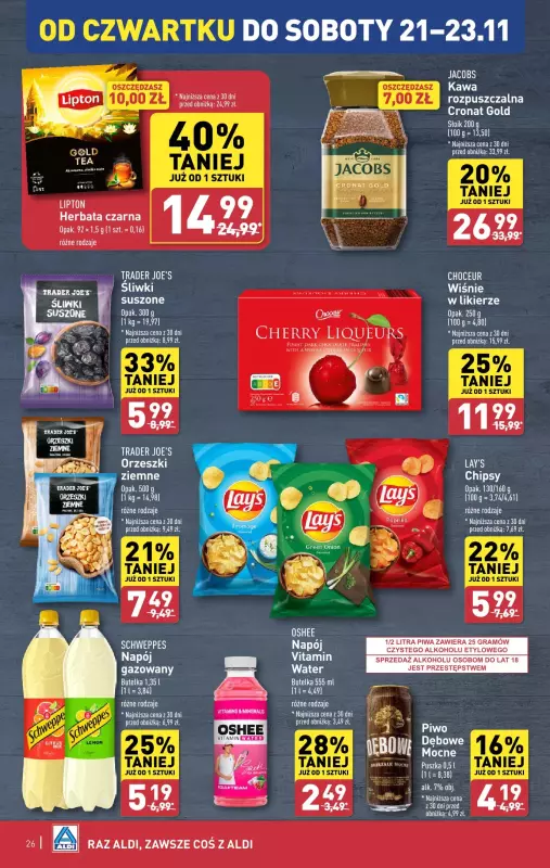 Aldi - gazetka promocyjna Pełny katalog! od poniedziałku 18.11 do soboty 23.11 - strona 26