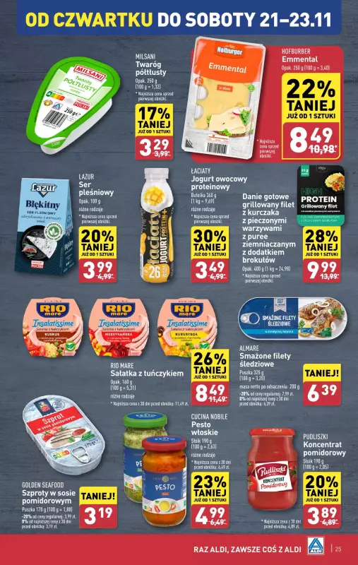 Aldi - gazetka promocyjna Pełny katalog! od poniedziałku 18.11 do soboty 23.11 - strona 25