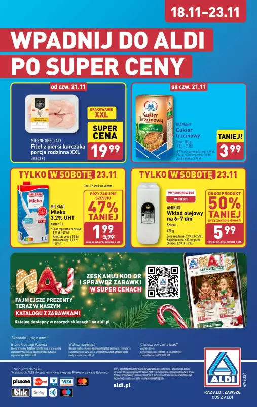 Aldi - gazetka promocyjna Pełny katalog! od poniedziałku 18.11 do soboty 23.11 - strona 40