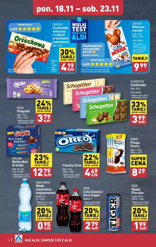 Aldi - gazetka promocyjna Pełny katalog! od poniedziałku 18.11 do soboty 23.11 - strona 16