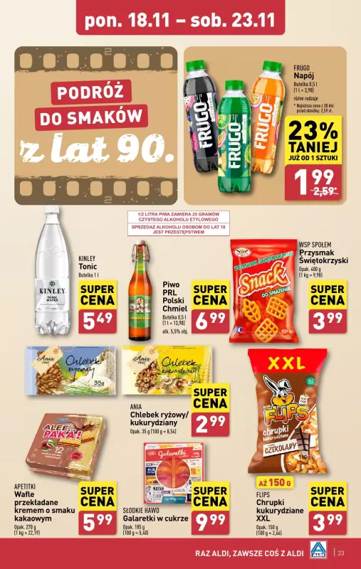 Aldi - gazetka promocyjna Pełny katalog! od poniedziałku 18.11 do soboty 23.11 - strona 23