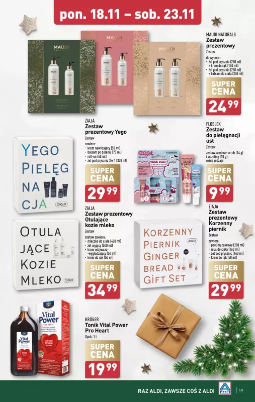 Aldi - gazetka promocyjna Pełny katalog! od poniedziałku 18.11 do soboty 23.11 - strona 19