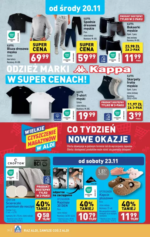 Aldi - gazetka promocyjna Pełny katalog! od poniedziałku 18.11 do soboty 23.11 - strona 30