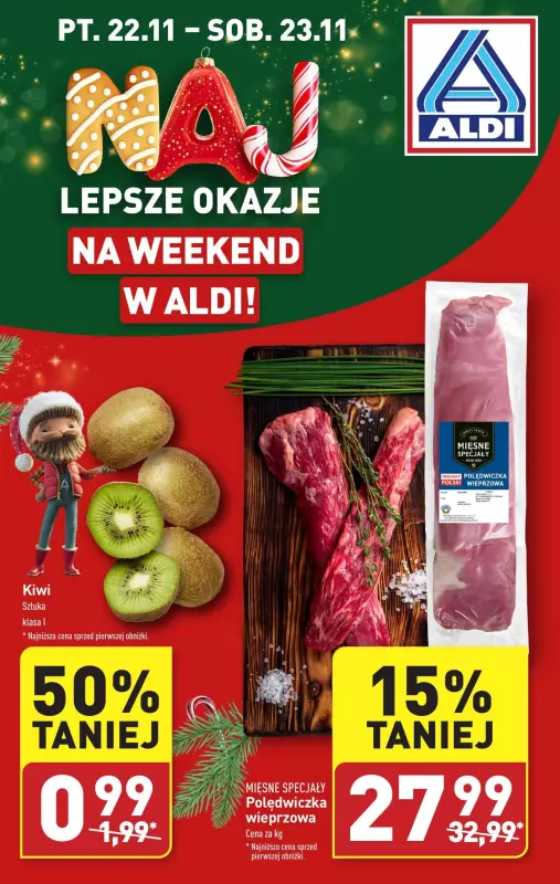 Aldi - gazetka promocyjna Najlepsze okazje na weekend!  