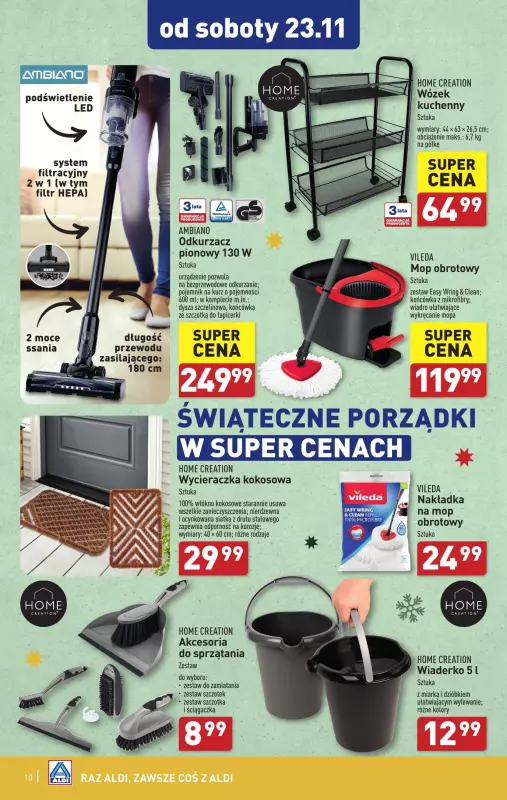 Aldi - gazetka promocyjna Aldi ma to coś! od środy 20.11 do soboty 23.11 - strona 10