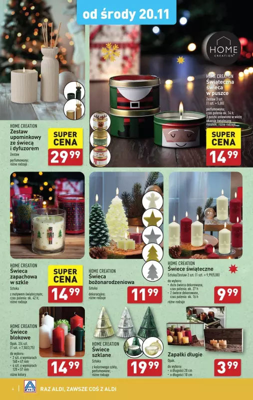 Aldi - gazetka promocyjna Aldi ma to coś! od środy 20.11 do soboty 23.11 - strona 4