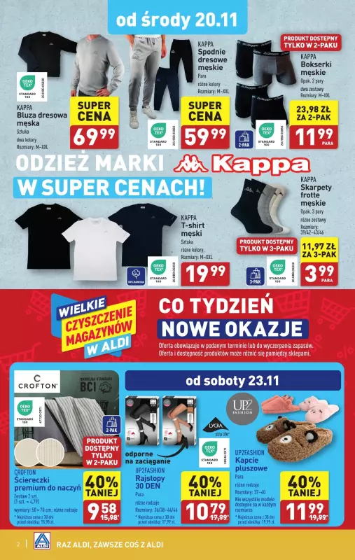 Aldi - gazetka promocyjna Aldi ma to coś! od środy 20.11 do soboty 23.11 - strona 2