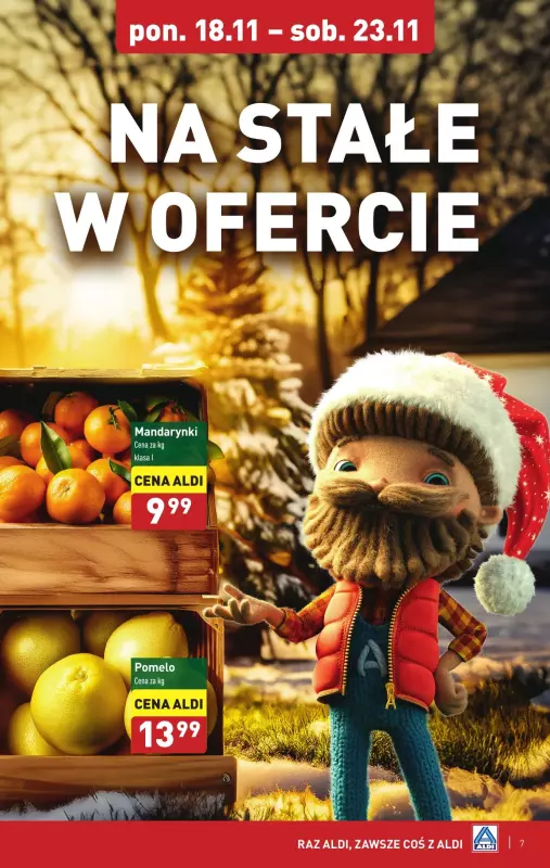 Aldi - gazetka promocyjna Farmer Aldik poleca! od poniedziałku 18.11 do soboty 23.11 - strona 7