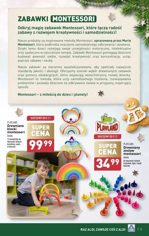 Aldi - gazetka promocyjna Najlepsze zabawki! od niedzieli 17.11 do soboty 23.11 - strona 15