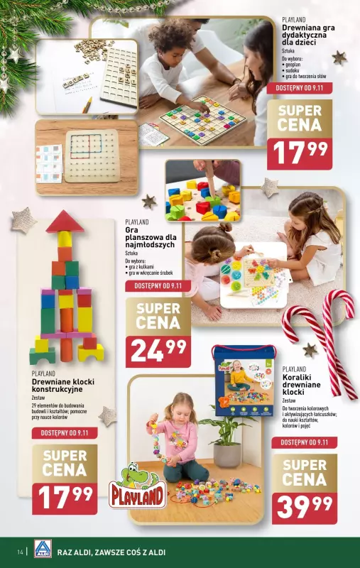 Aldi - gazetka promocyjna Najlepsze zabawki! od niedzieli 17.11 do soboty 23.11 - strona 14