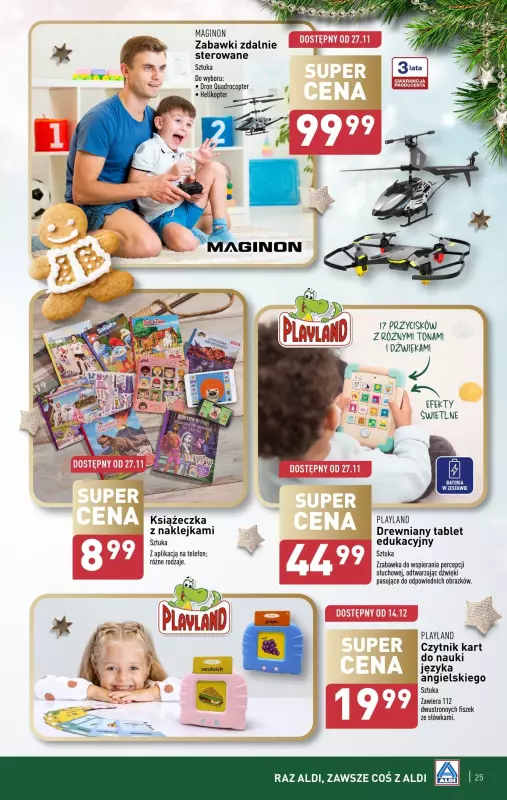 Aldi - gazetka promocyjna Najlepsze zabawki! od niedzieli 17.11 do soboty 23.11 - strona 25