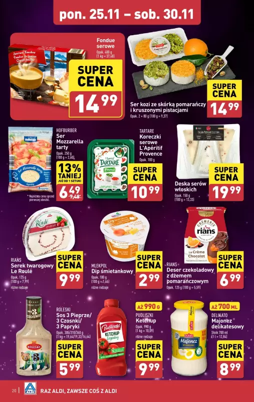 Aldi - gazetka promocyjna Pełny katalog! od poniedziałku 25.11 do soboty 30.11 - strona 20