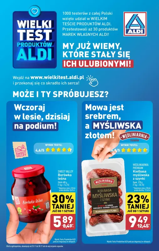 Aldi - gazetka promocyjna Pełny katalog! od poniedziałku 25.11 do soboty 30.11 - strona 10