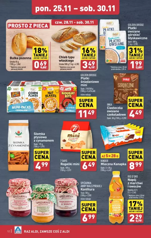 Aldi - gazetka promocyjna Pełny katalog! od poniedziałku 25.11 do soboty 30.11 - strona 12