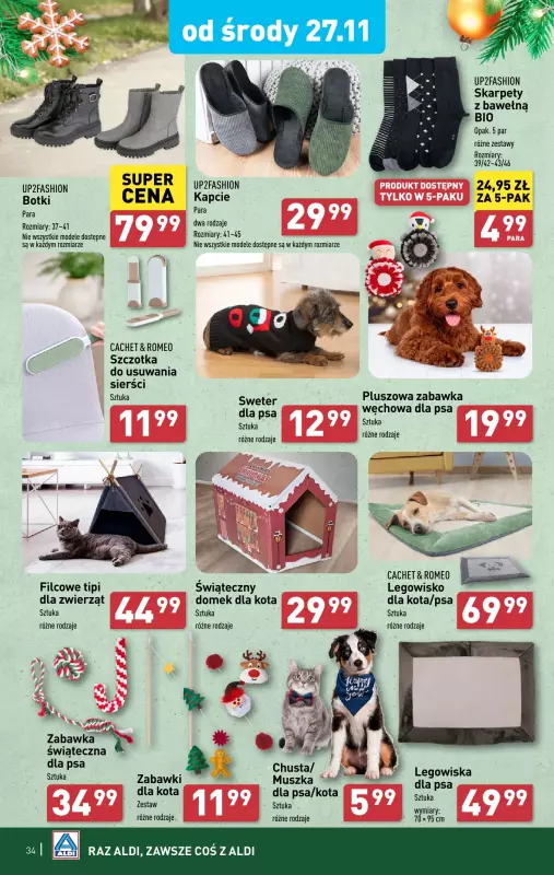 Aldi - gazetka promocyjna Pełny katalog! od poniedziałku 25.11 do soboty 30.11 - strona 34