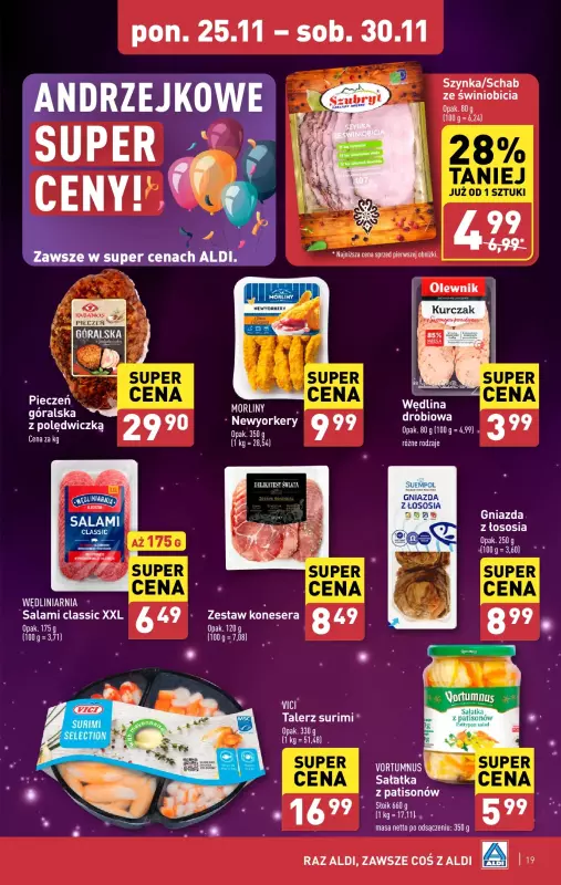 Aldi - gazetka promocyjna Pełny katalog! od poniedziałku 25.11 do soboty 30.11 - strona 19