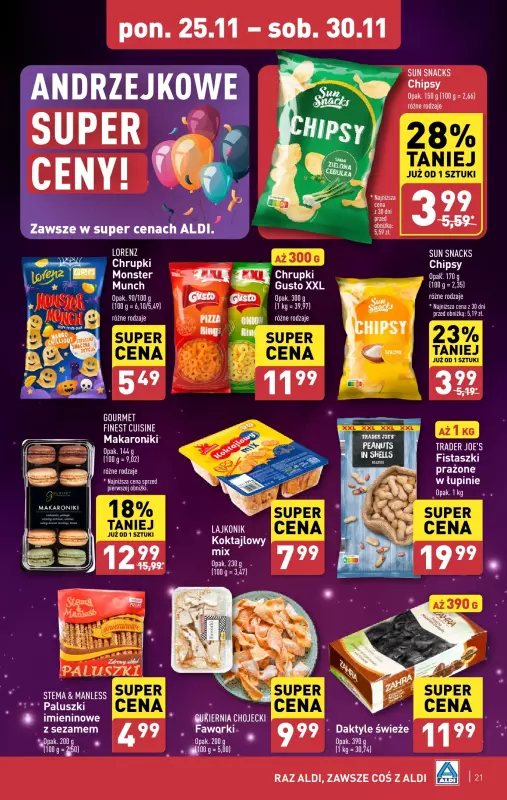 Aldi - gazetka promocyjna Pełny katalog! od poniedziałku 25.11 do soboty 30.11 - strona 21