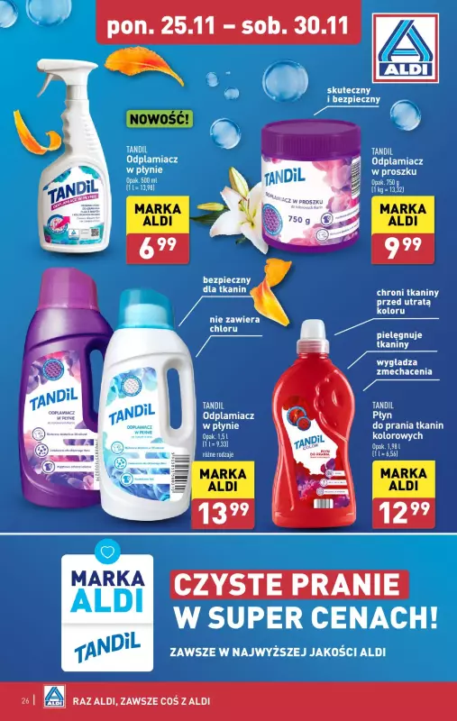 Aldi - gazetka promocyjna Pełny katalog! od poniedziałku 25.11 do soboty 30.11 - strona 26