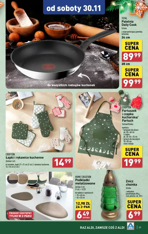 Aldi - gazetka promocyjna Pełny katalog! od poniedziałku 25.11 do soboty 30.11 - strona 39