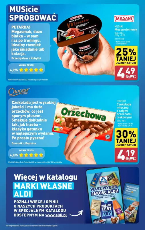 Aldi - gazetka promocyjna Pełny katalog! od poniedziałku 25.11 do soboty 30.11 - strona 11