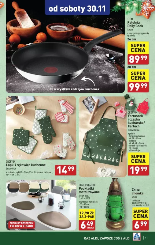 Aldi - gazetka promocyjna Aldi ma to coś! od poniedziałku 25.11 do soboty 30.11 - strona 11