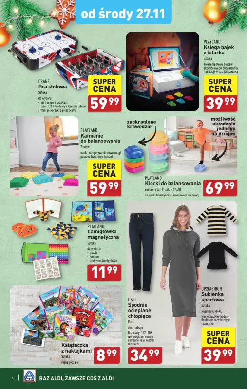 Aldi - gazetka promocyjna Aldi ma to coś! od poniedziałku 25.11 do soboty 30.11 - strona 4