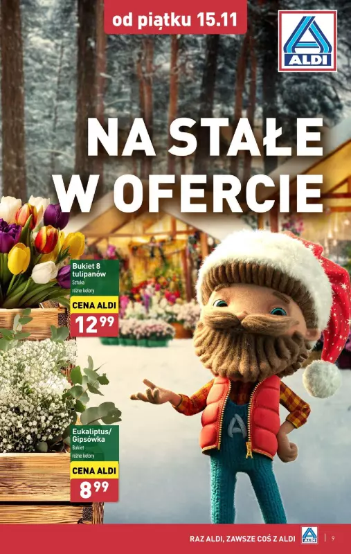 Aldi - gazetka promocyjna Farmer Aldik poleca! od poniedziałku 25.11 do soboty 30.11 - strona 9