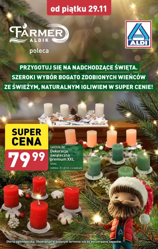 Aldi - gazetka promocyjna Farmer Aldik poleca! od poniedziałku 25.11 do soboty 30.11 - strona 11