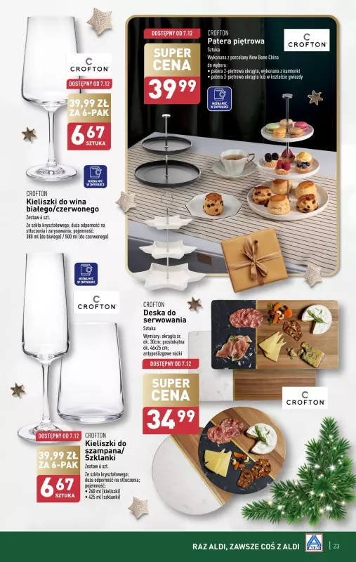 Aldi - gazetka promocyjna Świąteczne prezenty od niedzieli 24.11 do soboty 30.11 - strona 23