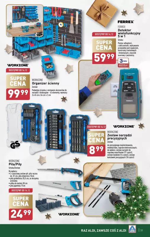 Aldi - gazetka promocyjna Świąteczne prezenty od niedzieli 24.11 do soboty 30.11 - strona 31