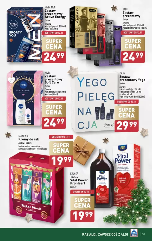 Aldi - gazetka promocyjna Świąteczne prezenty od niedzieli 24.11 do soboty 30.11 - strona 39