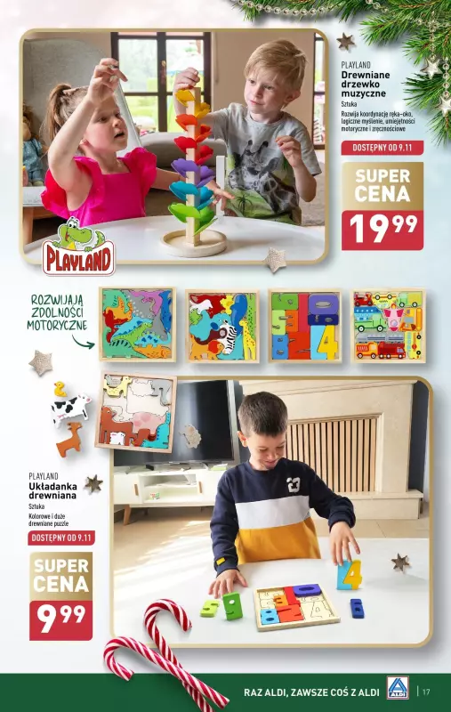 Aldi - gazetka promocyjna Najlepsze zabawki! od niedzieli 24.11 do soboty 30.11 - strona 17