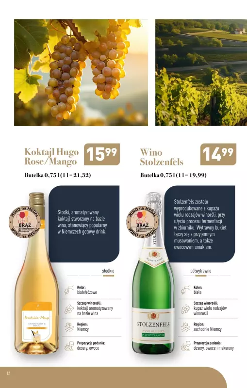 Aldi - gazetka promocyjna Katalog Wina od poniedziałku 02.12 do soboty 07.12 - strona 12