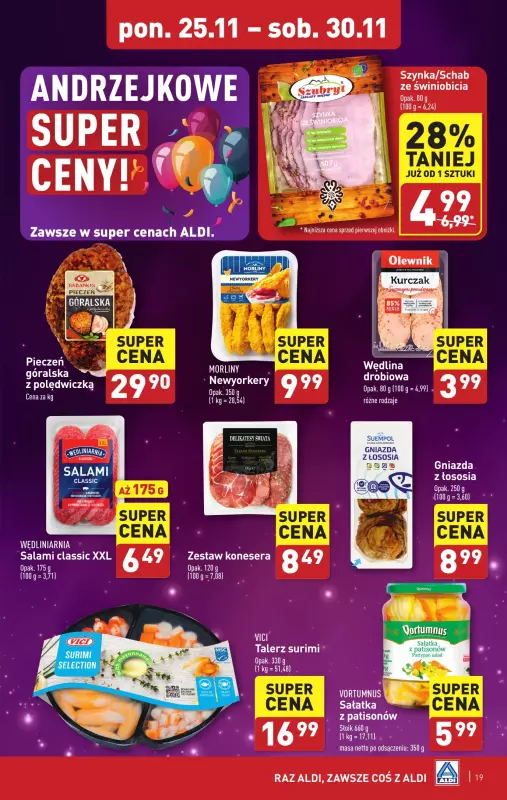 Aldi - gazetka promocyjna Pełny katalog! od poniedziałku 25.11 do soboty 30.11 - strona 19