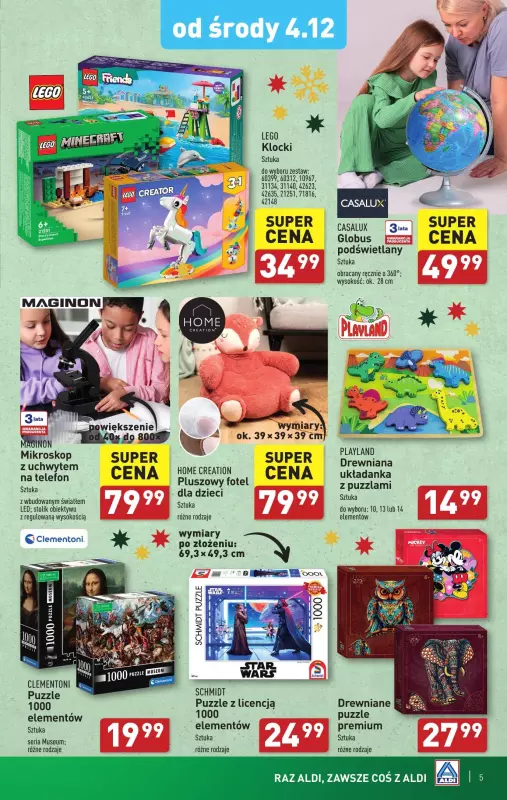 Aldi - gazetka promocyjna Aldi ma to coś! od środy 04.12 do soboty 07.12 - strona 5