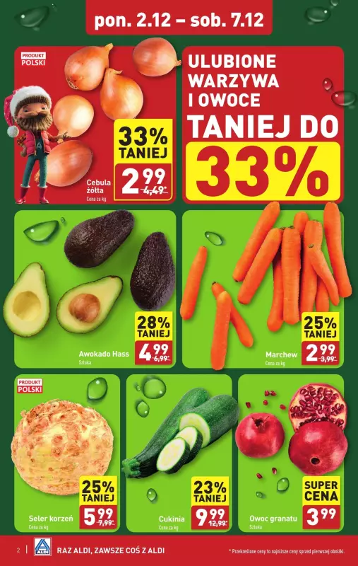 Aldi - gazetka promocyjna Farmer Aldik poleca! od poniedziałku 02.12 do soboty 07.12 - strona 2