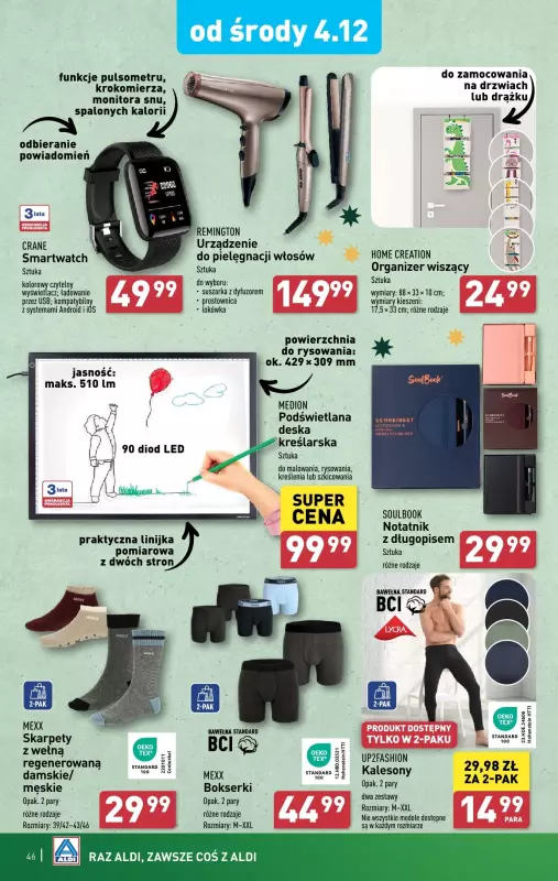 Aldi - gazetka promocyjna Pełny katalog! od poniedziałku 02.12 do soboty 07.12 - strona 46